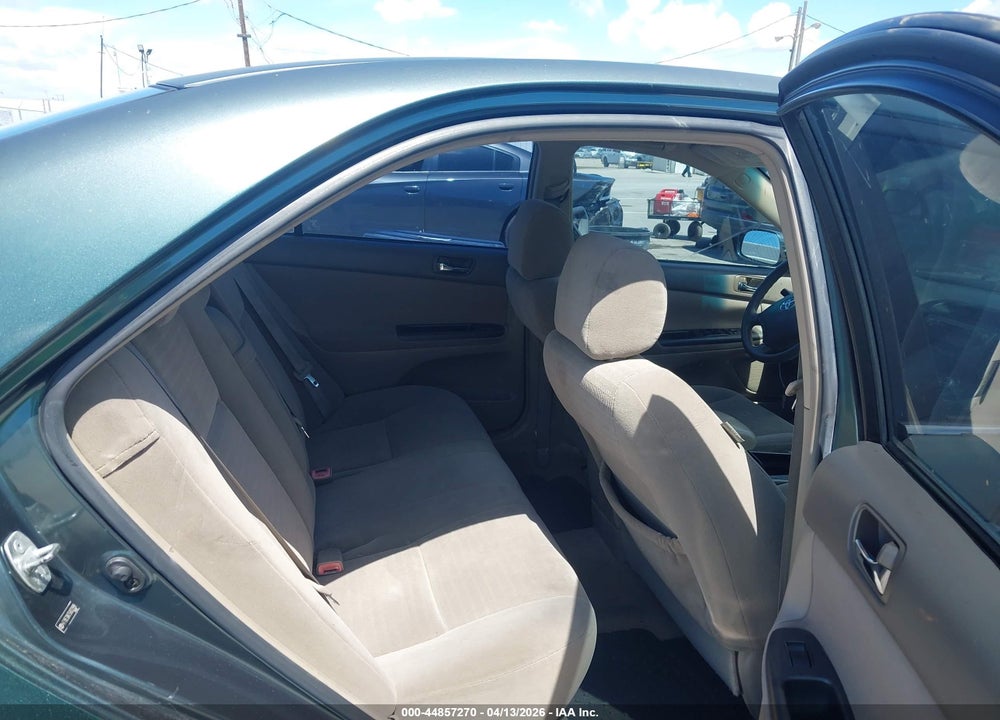 2005 TOYOTA CAMRY LE VIN: 4T1BE30K75U032999