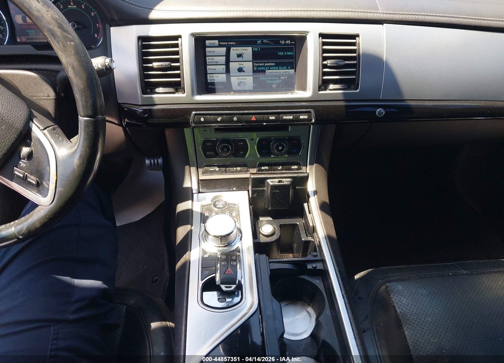 2012 JAGUAR XF SUPERCHARGED VIN: SAJWA0HE4CMS26953