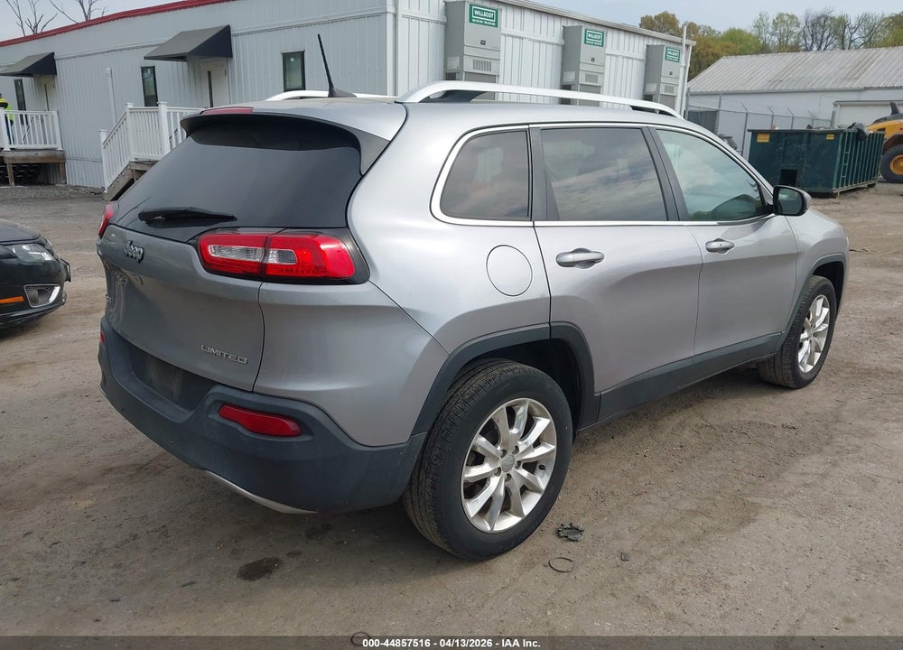 2016 JEEP CHEROKEE LIMITED VIN: 1C4PJMDB9GW112317