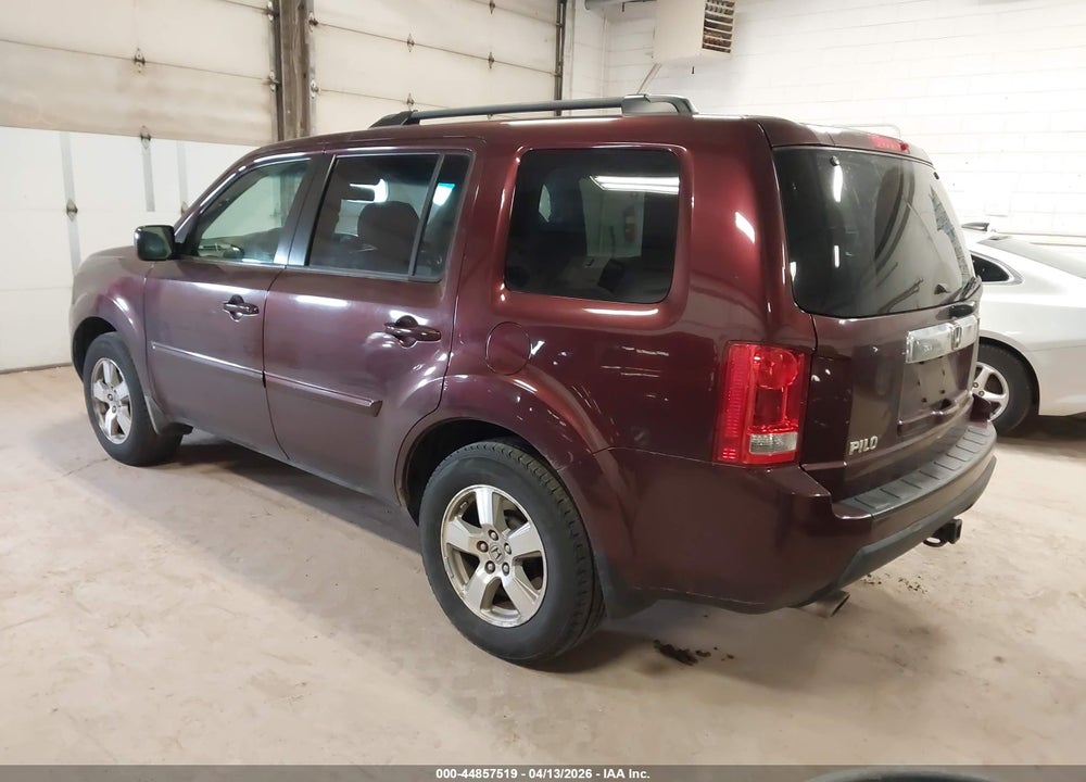 2009 HONDA PILOT EX-L VIN: 5FNYF48679B043072
