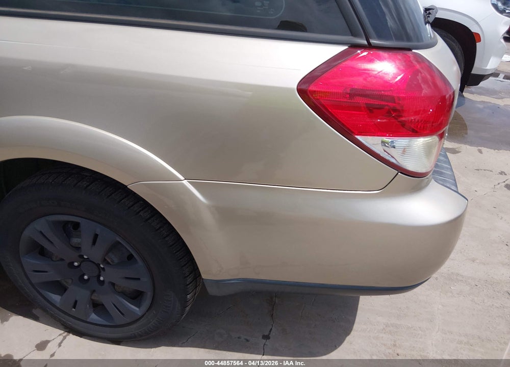 2008 SUBARU OUTBACK VIN: 4S4BP60C187323781