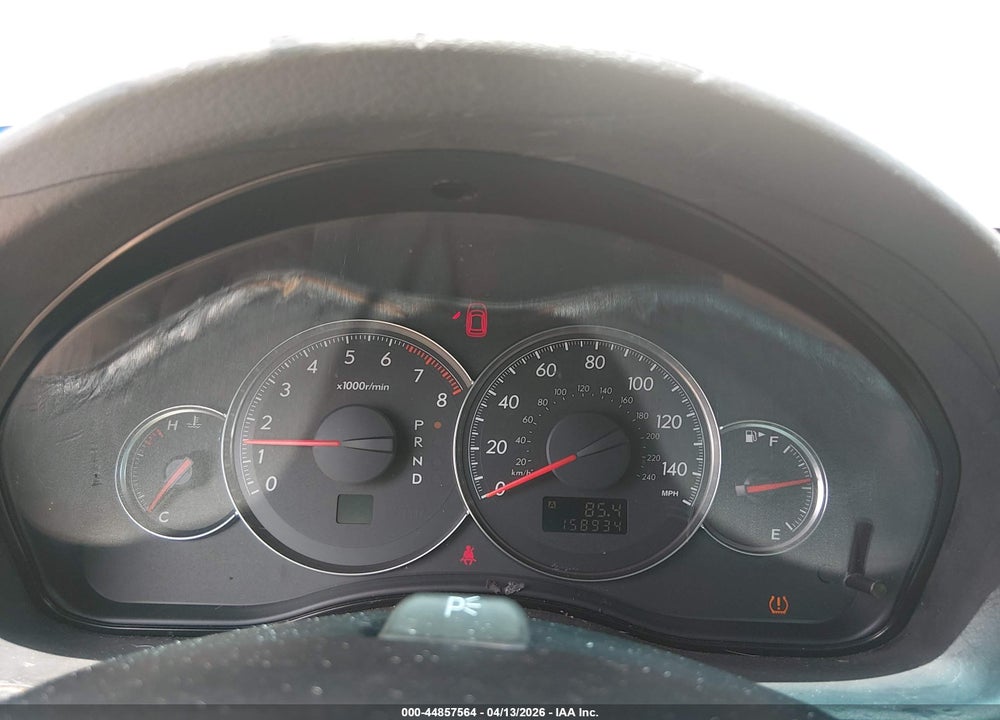 2008 SUBARU OUTBACK VIN: 4S4BP60C187323781