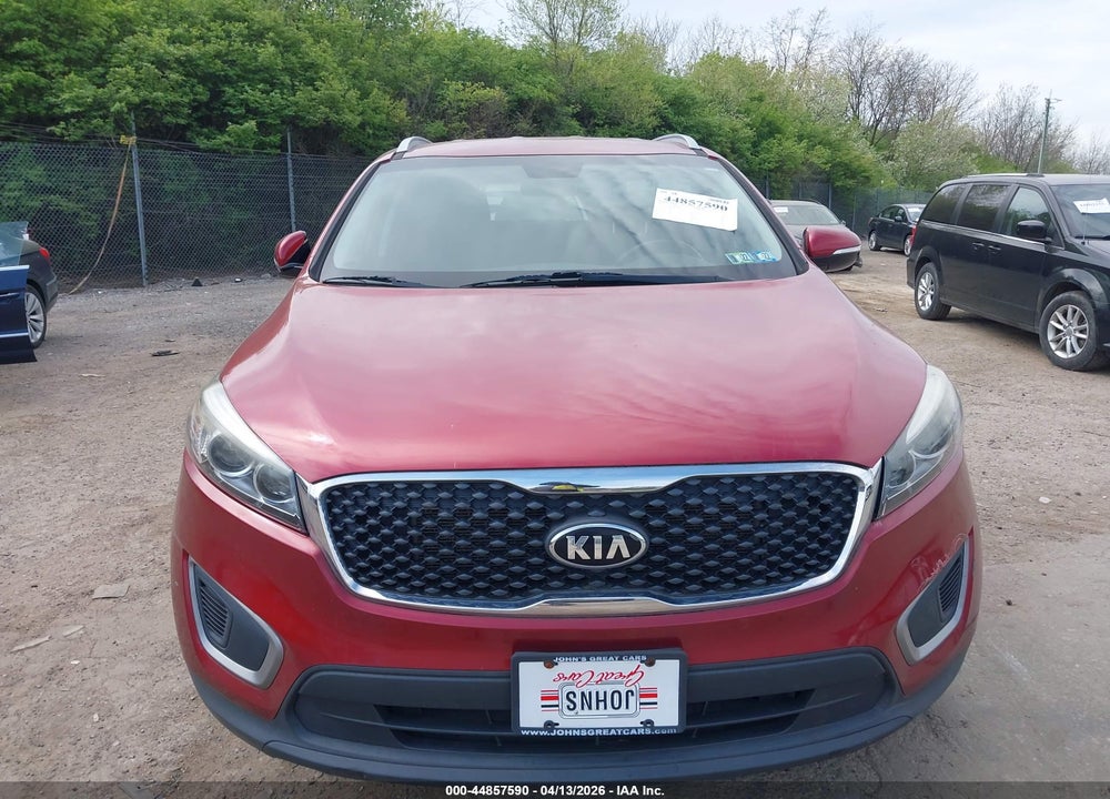 2016 KIA SORENTO 2.4L LX VIN: 5XYPGDA34GG087089