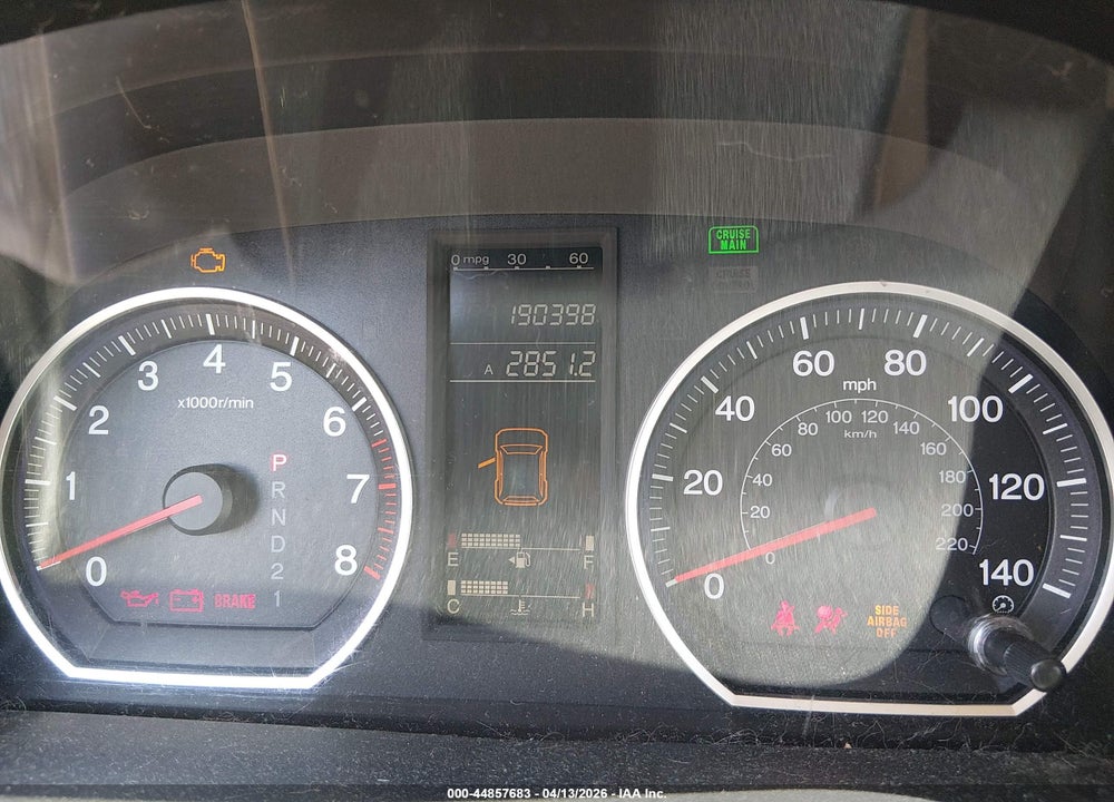 2008 HONDA CR-V LX VIN: JHLRE38368C016144