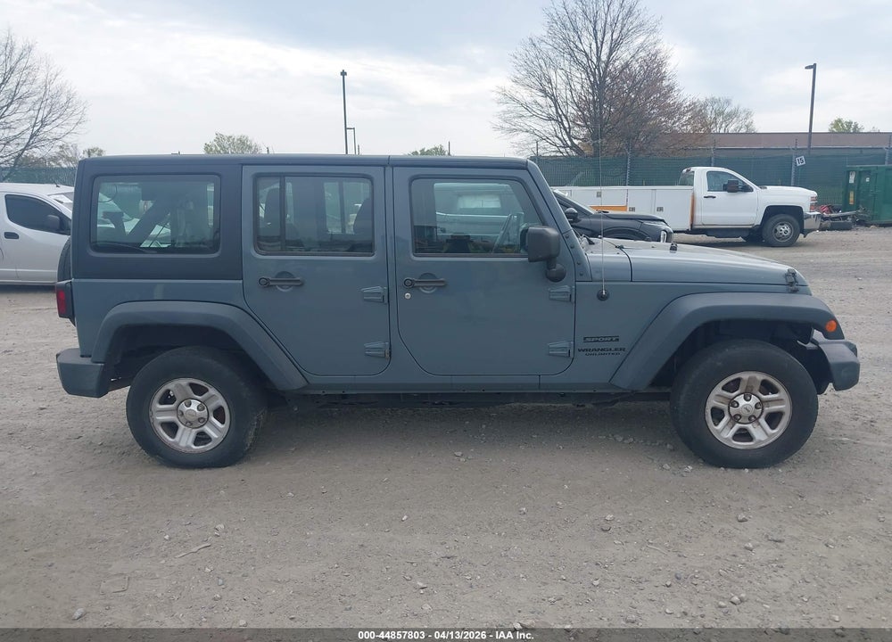 2015 JEEP WRANGLER UNLIMITED SPORT VIN: 1C4BJWDG7FL730267