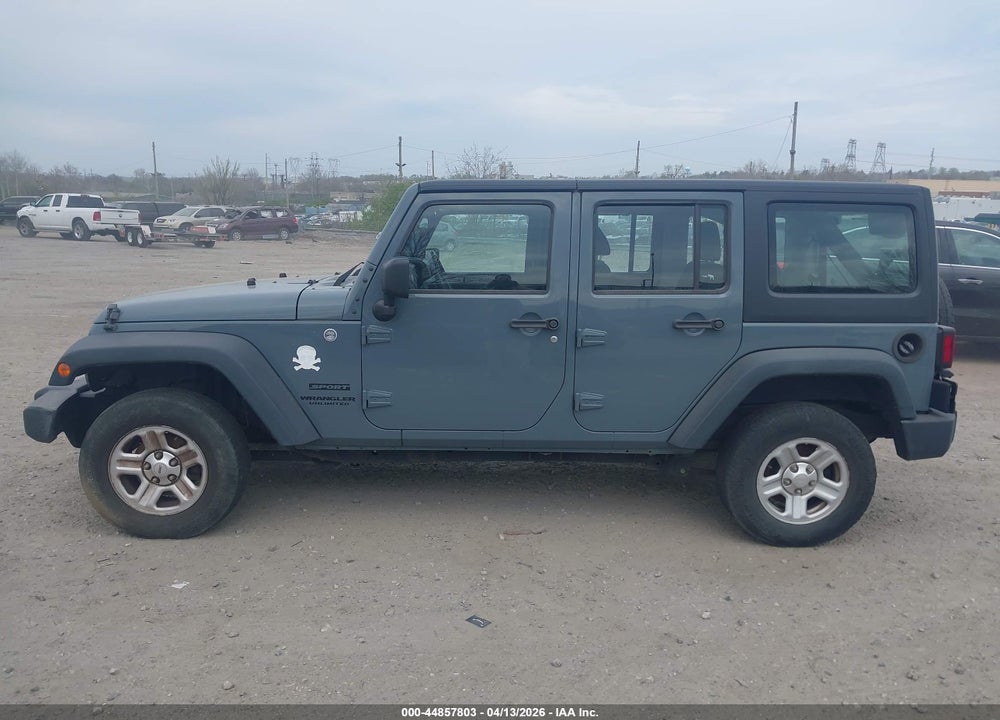 2015 JEEP WRANGLER UNLIMITED SPORT VIN: 1C4BJWDG7FL730267
