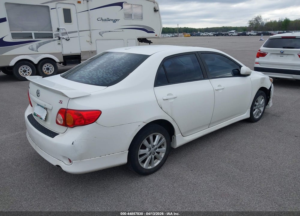 2010 TOYOTA COROLLA S VIN: 2T1BU4EE9AC497243