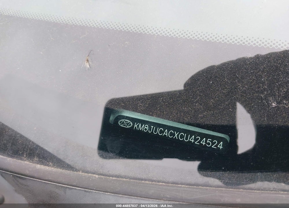 2012 HYUNDAI TUCSON LIMITED VIN: KM8JUCACXCU424524