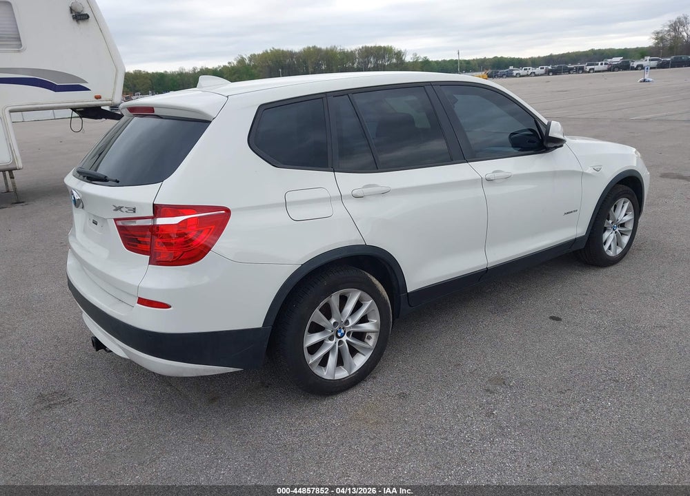 2013 BMW X3 XDRIVE28I VIN: 5UXWX9C57D0A26846