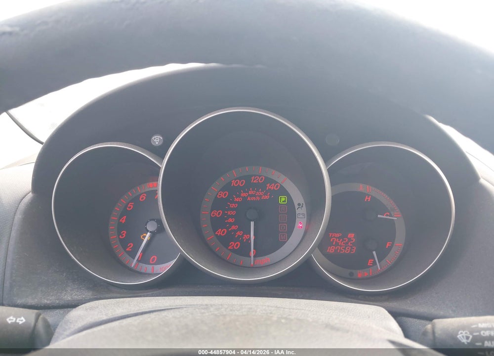 2008 MAZDA 3 VIN: JM1BK324781159138