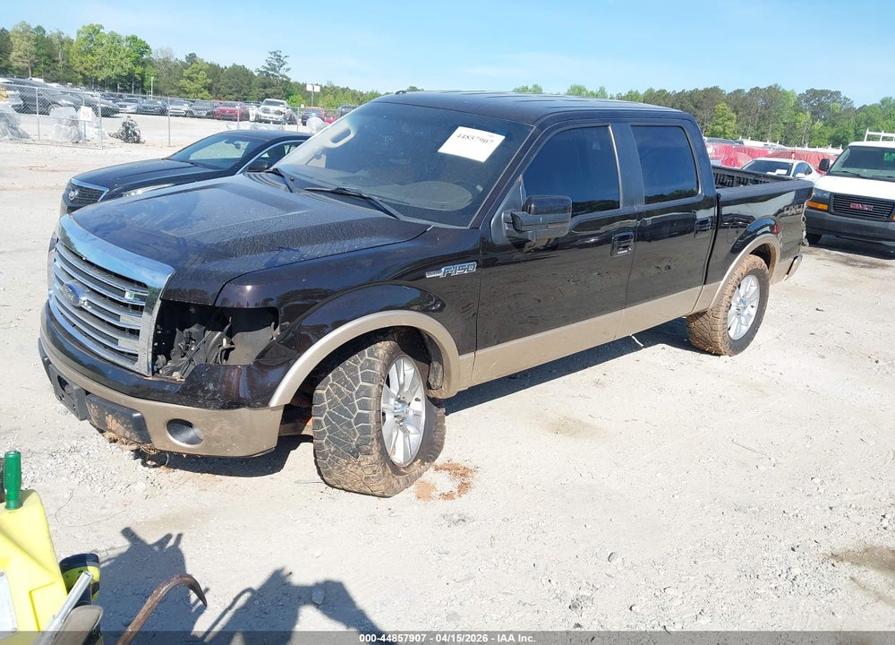 2013 FORD F-150 LARIAT VIN: 1FTFW1EF4DKG16273