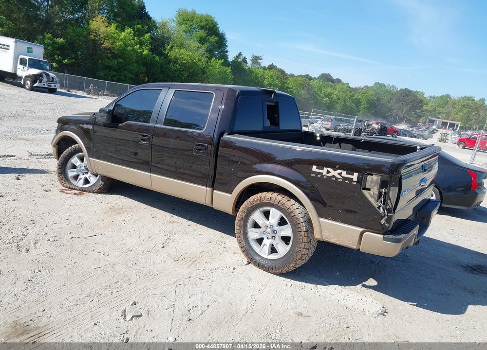 2013 FORD F-150 LARIAT VIN: 1FTFW1EF4DKG16273
