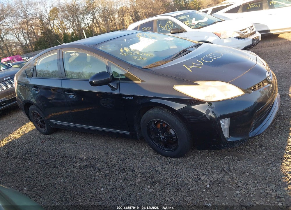2012 TOYOTA PRIUS THREE VIN: JTDKN3DU0C5442941