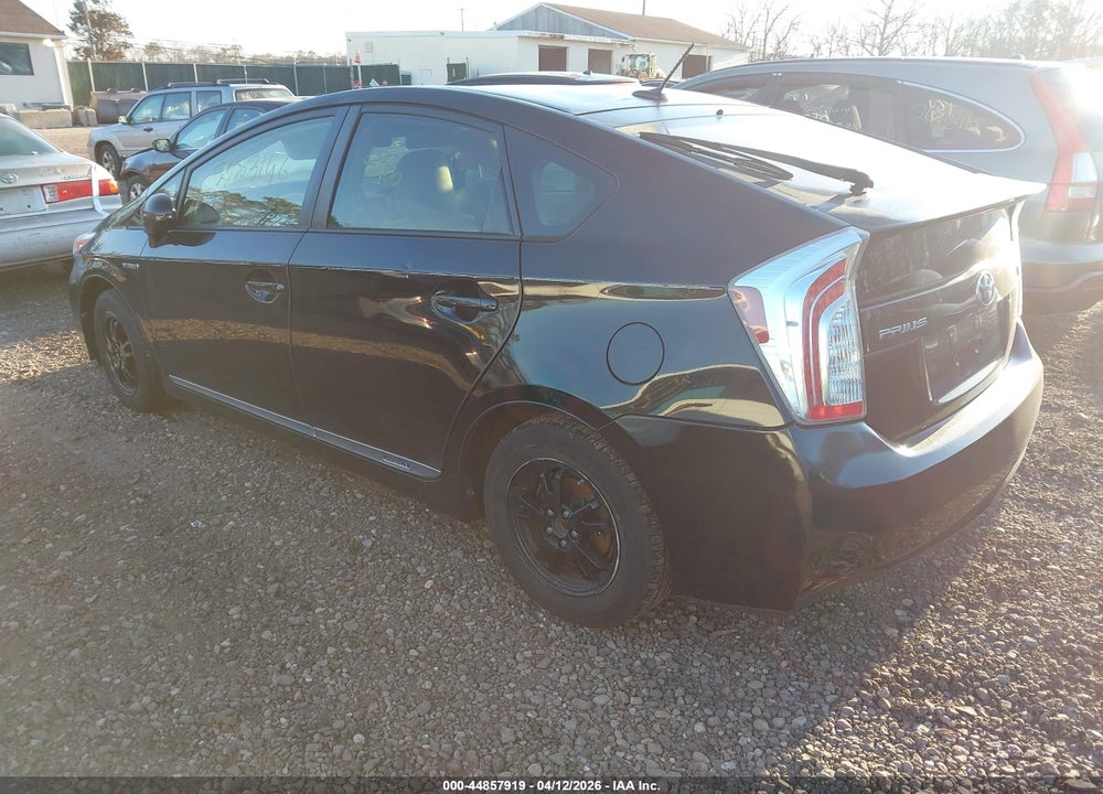 2012 TOYOTA PRIUS THREE VIN: JTDKN3DU0C5442941
