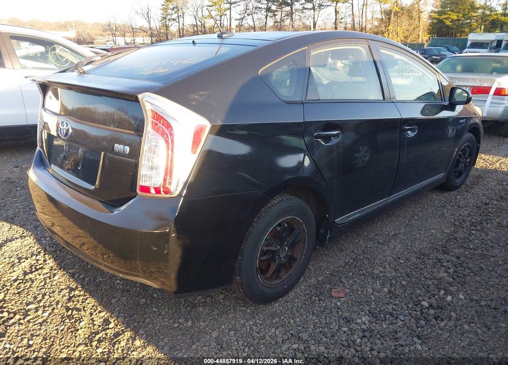 2012 TOYOTA PRIUS THREE VIN: JTDKN3DU0C5442941