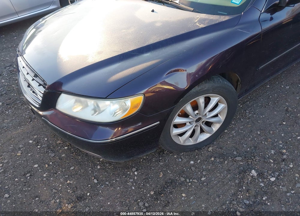 2007 HYUNDAI AZERA LIMITED/SE VIN: KMHFC46FX7A234490
