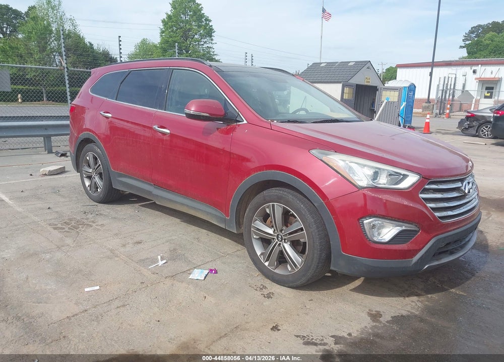 2013 HYUNDAI SANTA FE LIMITED VIN: KM8SR4HF2DU008139
