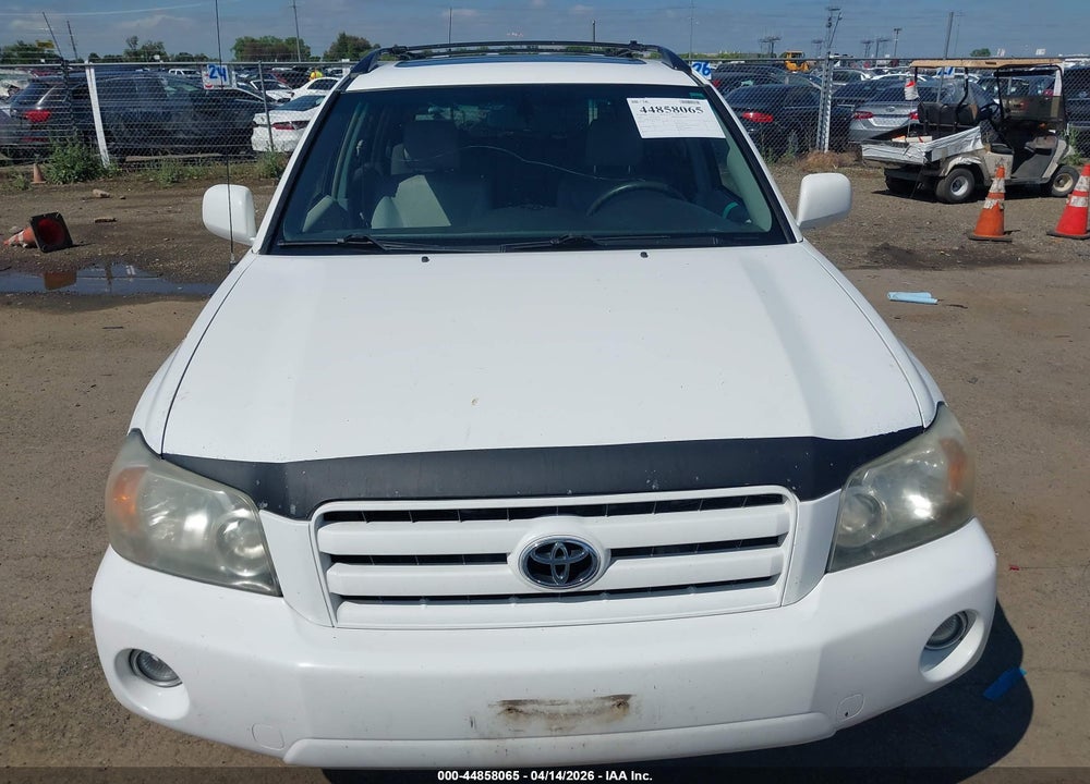 2007 TOYOTA HIGHLANDER V6 VIN: JTEHP21A670206284