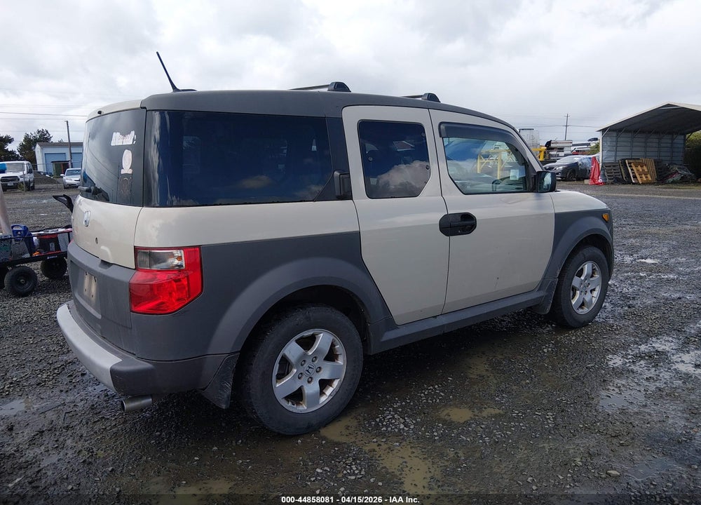 2005 HONDA ELEMENT EX VIN: 5J6YH28605L011676
