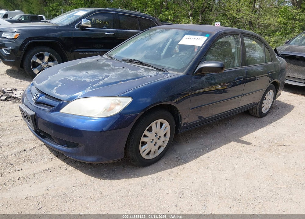 2005 HONDA CIVIC LX VIN: 2HGES16655H609364