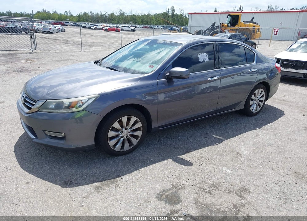 2013 HONDA ACCORD EX-L V-6 VIN: 1HGCR3F89DA018371