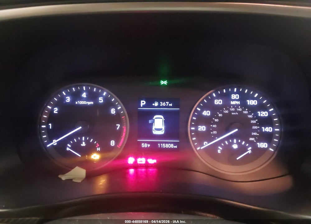2019 HYUNDAI TUCSON SE VIN: KM8J2CA44KU907407