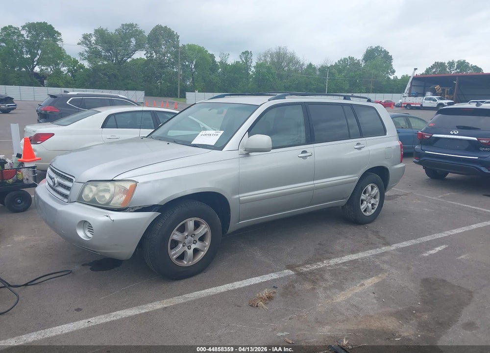 2001 TOYOTA HIGHLANDER VIN: JTEGF21A610003210