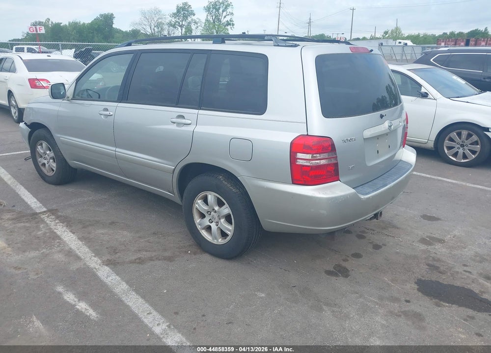 2001 TOYOTA HIGHLANDER VIN: JTEGF21A610003210