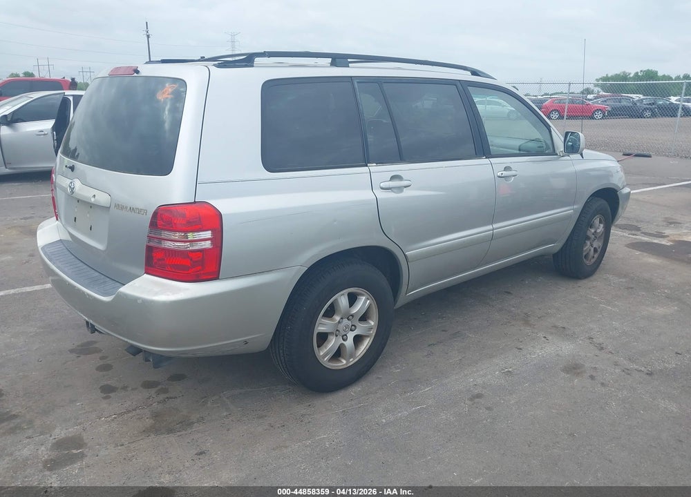 2001 TOYOTA HIGHLANDER VIN: JTEGF21A610003210