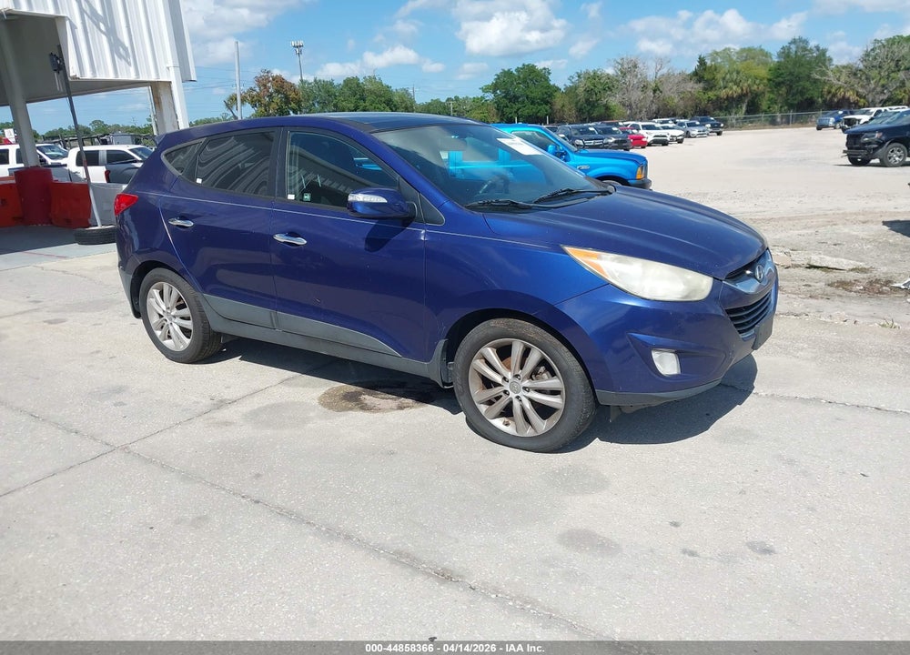2011 HYUNDAI TUCSON LIMITED VIN: KM8JU3ACXBU187001