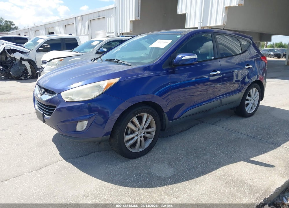 2011 HYUNDAI TUCSON LIMITED VIN: KM8JU3ACXBU187001
