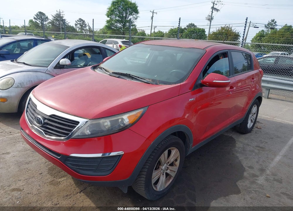 2012 KIA SPORTAGE LX VIN: KNDPBCA26C7233158