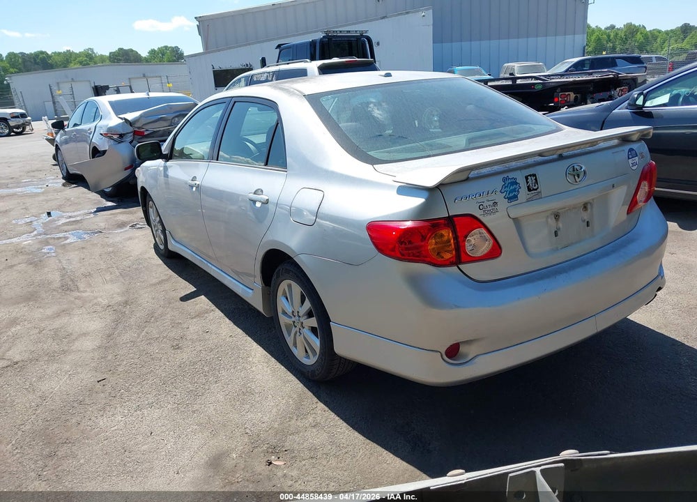 2009 TOYOTA COROLLA S VIN: 1NXBU40E39Z104323