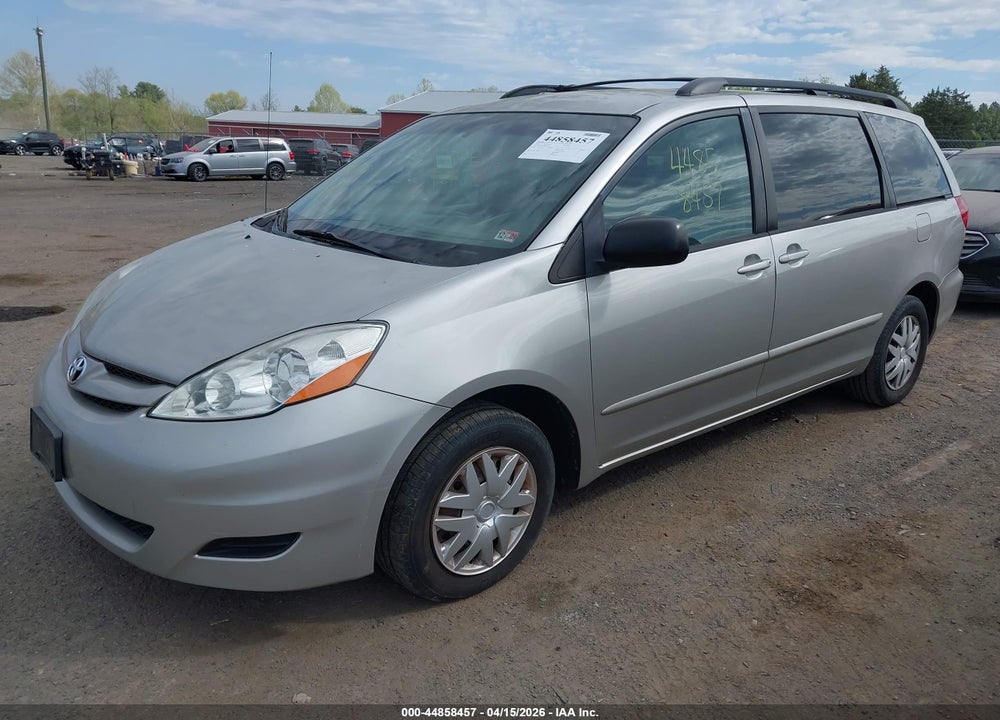 2008 TOYOTA SIENNA LE VIN: 5TDZK23CX8S127978