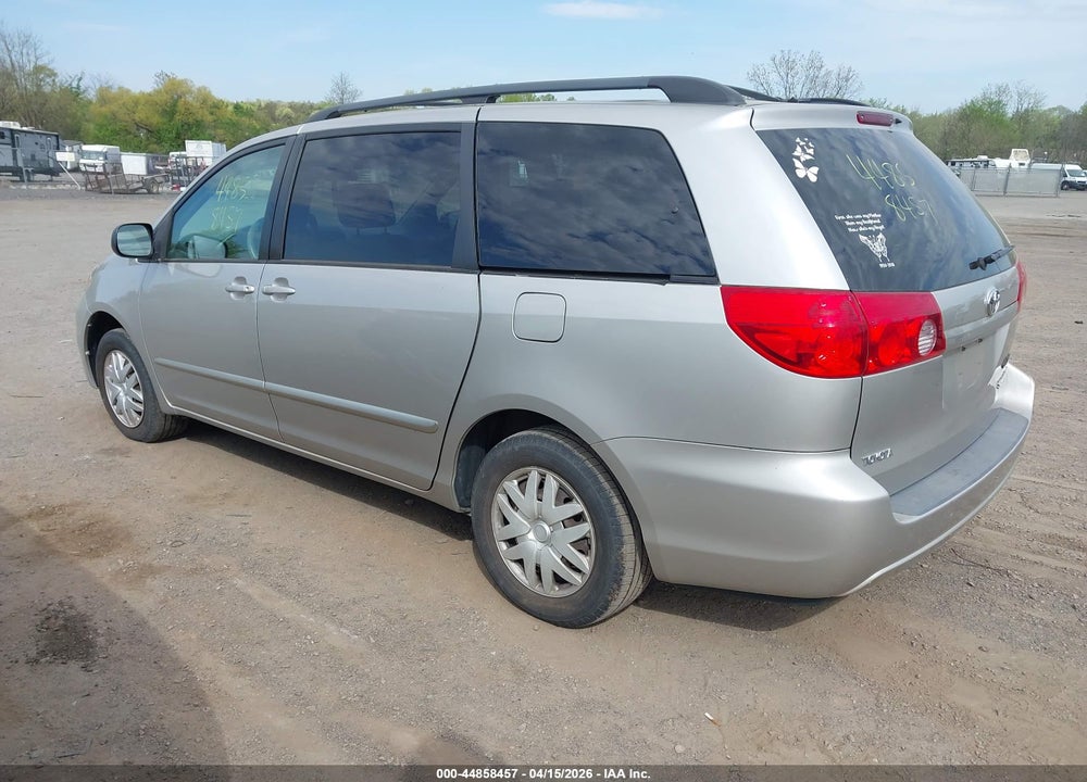 2008 TOYOTA SIENNA LE VIN: 5TDZK23CX8S127978