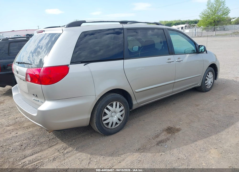 2008 TOYOTA SIENNA LE VIN: 5TDZK23CX8S127978