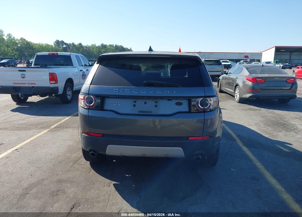 2018 LAND ROVER DISCOVERY SPORT HSE VIN: SALCR2RX9JH755951
