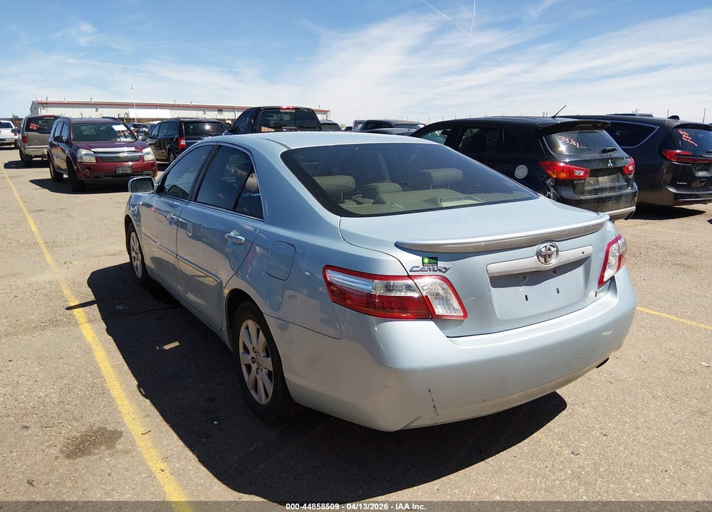 2009 TOYOTA CAMRY HYBRID VIN: 4T1BB46K59U080500