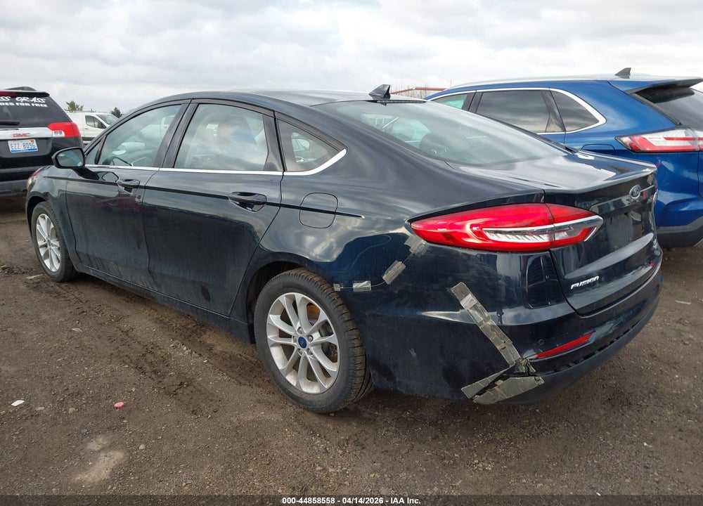 2020 FORD FUSION SE VIN: 3FA6P0HD8LR145794