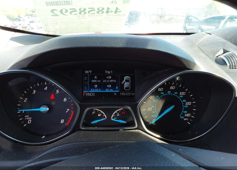 2014 FORD ESCAPE SE VIN: 1FMCU9G9XEUA84334