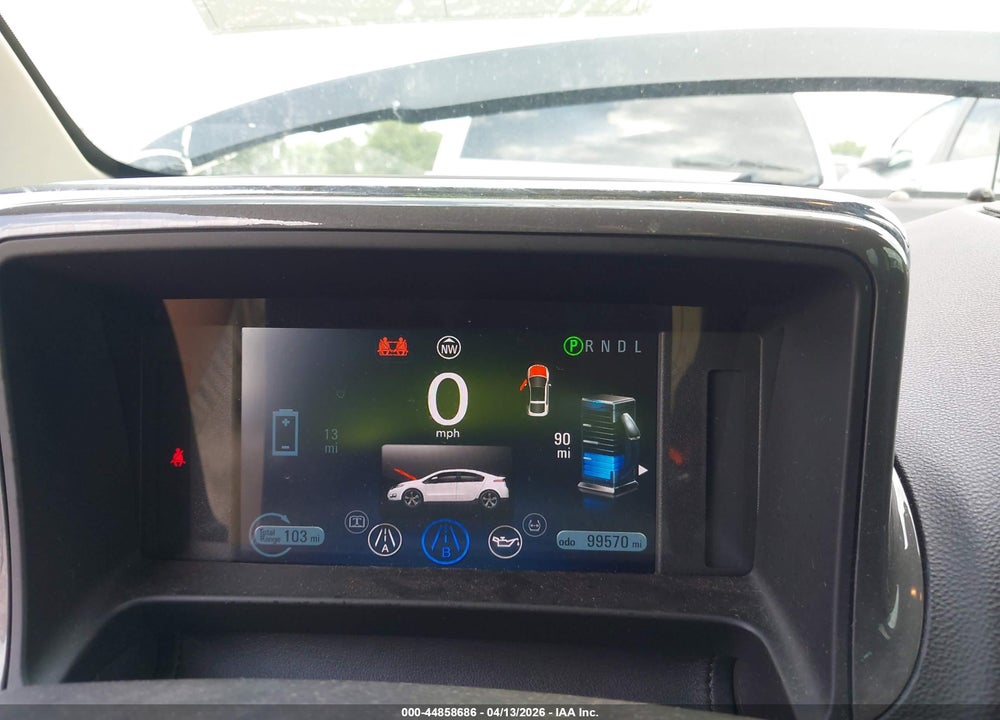 2011 CHEVROLET VOLT VIN: 1G1RD6E43BU102181