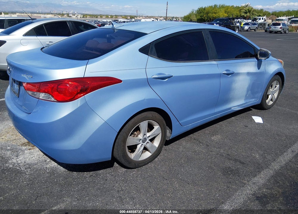 2011 HYUNDAI ELANTRA GLS (ULSAN PLANT) VIN: KMHDH4AE3BU129398