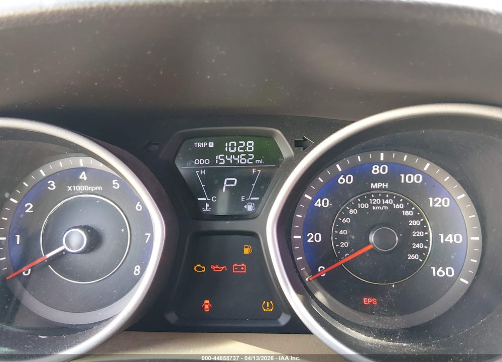 2011 HYUNDAI ELANTRA GLS (ULSAN PLANT) VIN: KMHDH4AE3BU129398