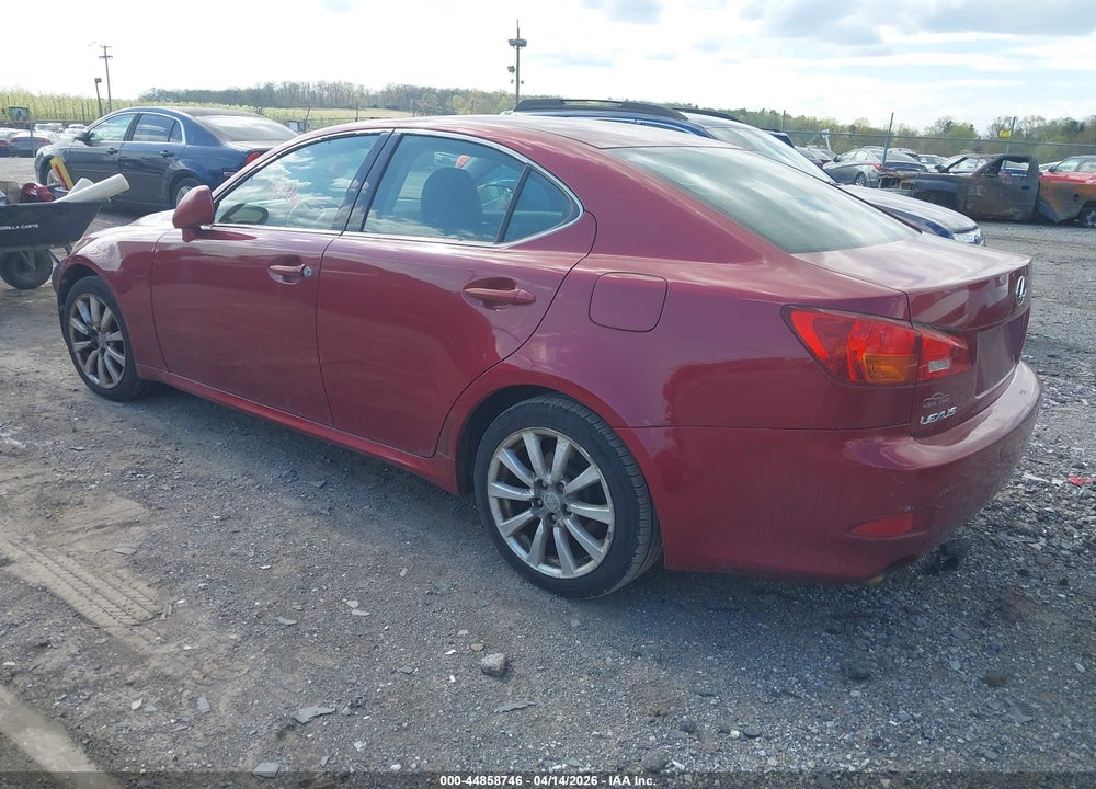2006 LEXUS IS 250 VIN: JTHCK262065000473