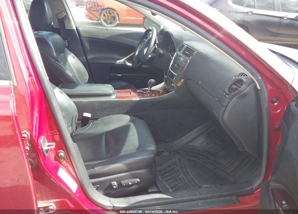 2006 LEXUS IS 250 VIN: JTHCK262065000473