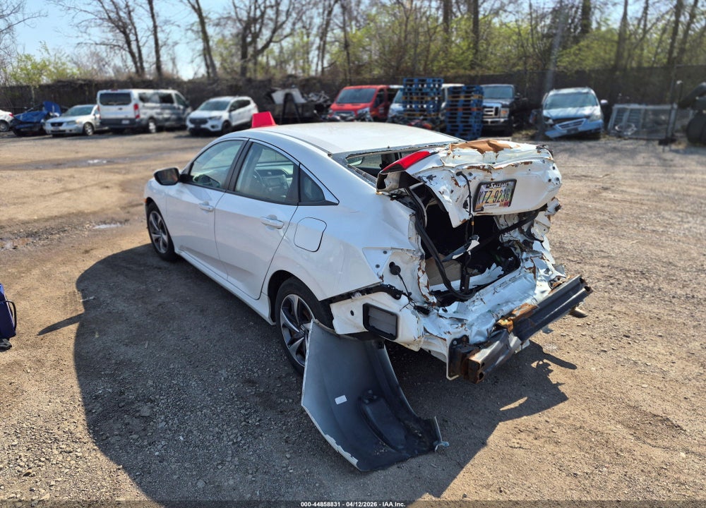 2019 HONDA CIVIC LX VIN: 2HGFC2F66KH552143