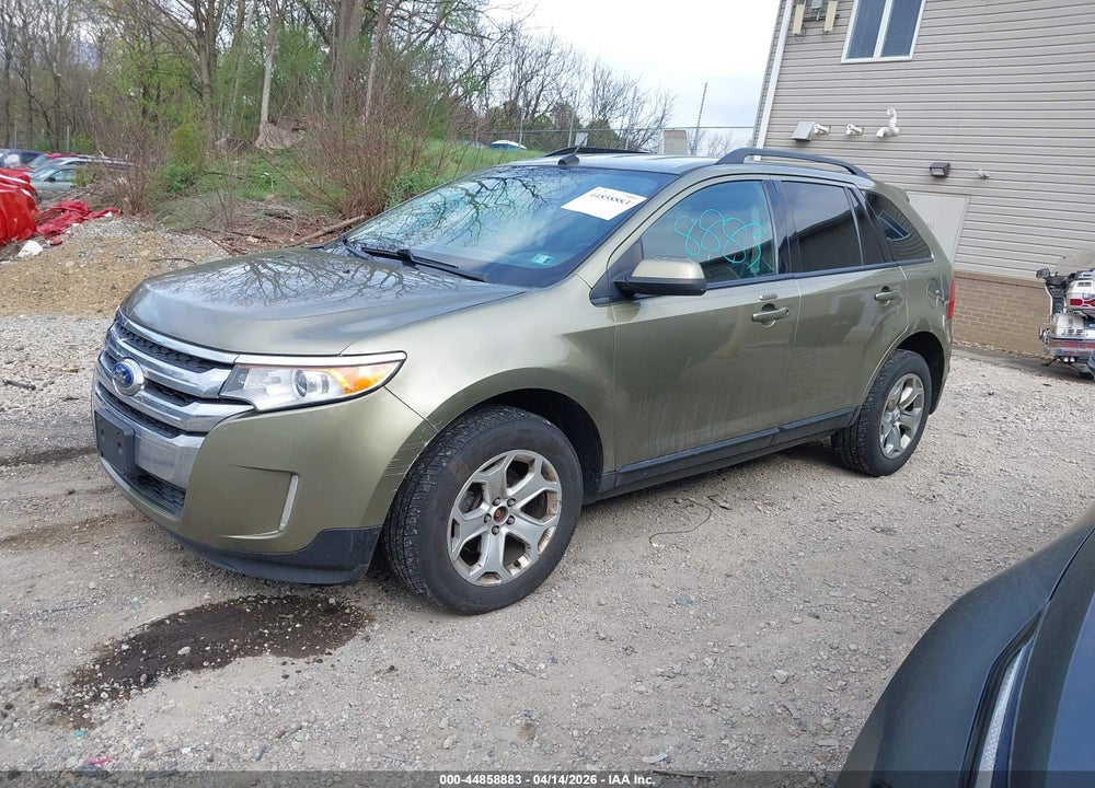 2013 FORD EDGE SEL VIN: 2FMDK4JC7DBC56745