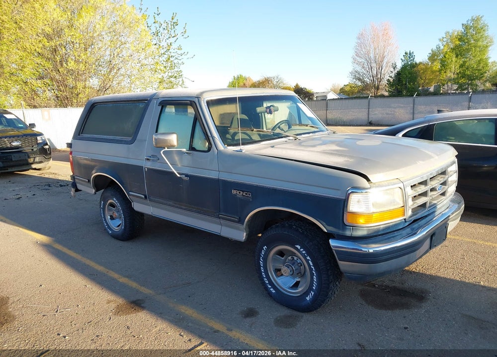 1992 FORD BRONCO U100 VIN: 1FMEU15N1NLA67079