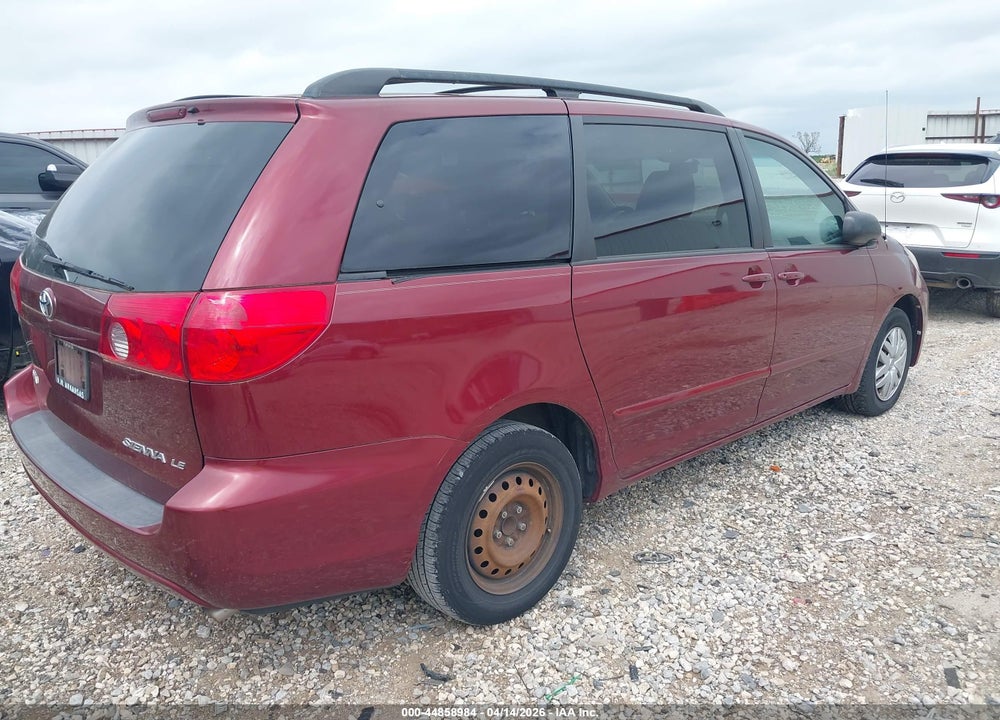 2009 TOYOTA SIENNA LE VIN: 5TDZK23CX9S254473