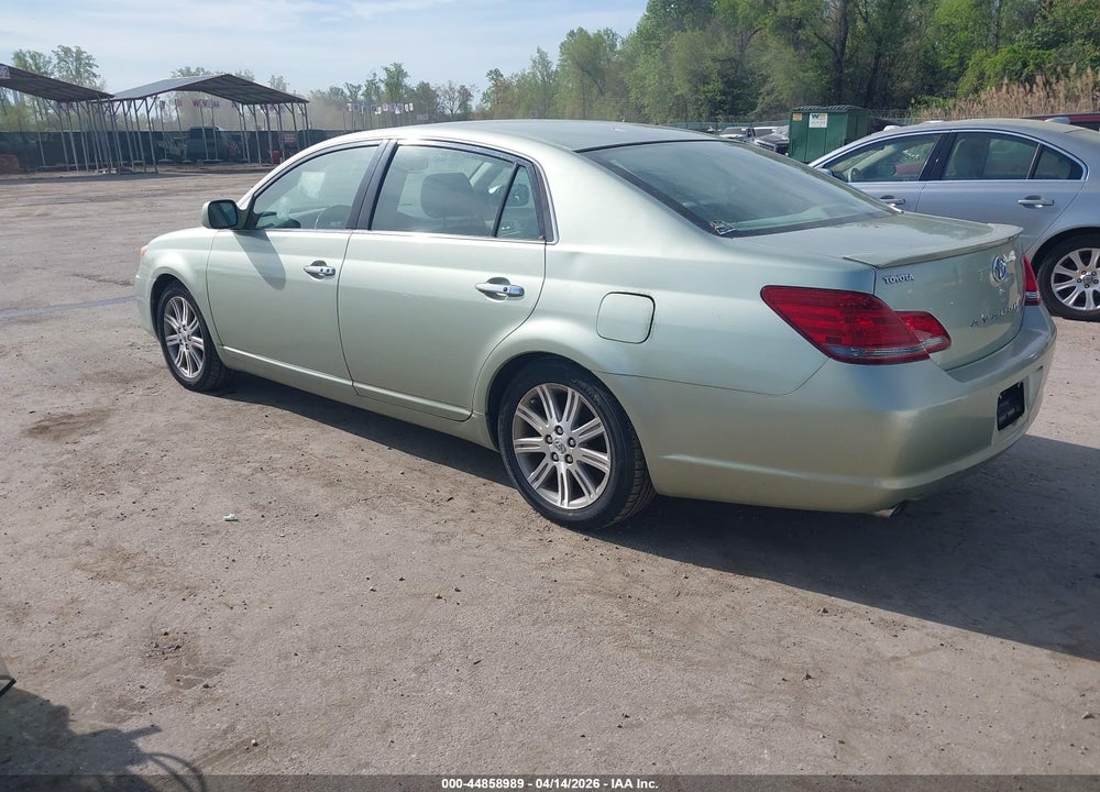 2008 TOYOTA AVALON LIMITED VIN: 4T1BK36B98U262015